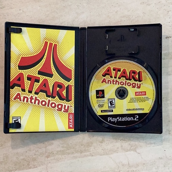 Namco Museum PlayStation 2 Game & Atari Anthology PS2 Game Greatest Hits Lot - Picture 10 of 11